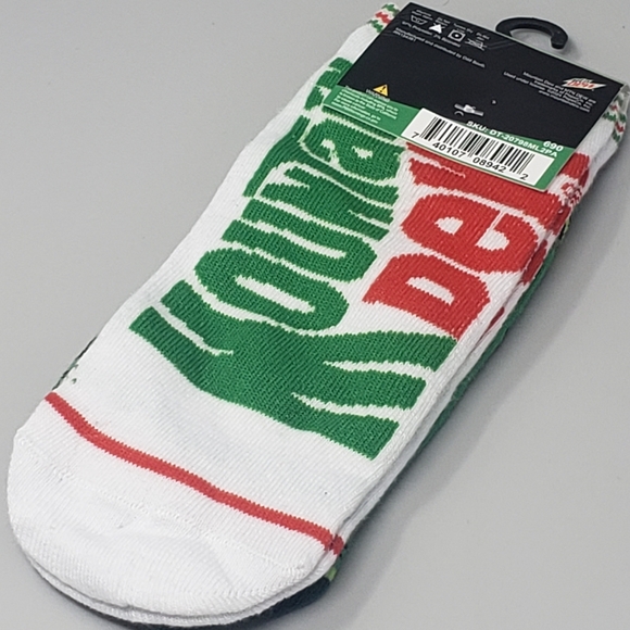 Mountain Dew Novelty Socks (2-Pair) - Picture 11 of 11
